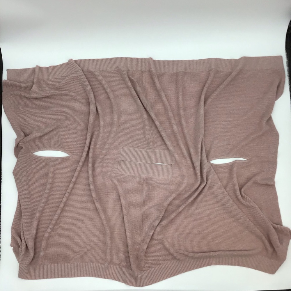 Lululemon Forward Flow Cape Pink Poncho Scarf - Picture 5 of 14